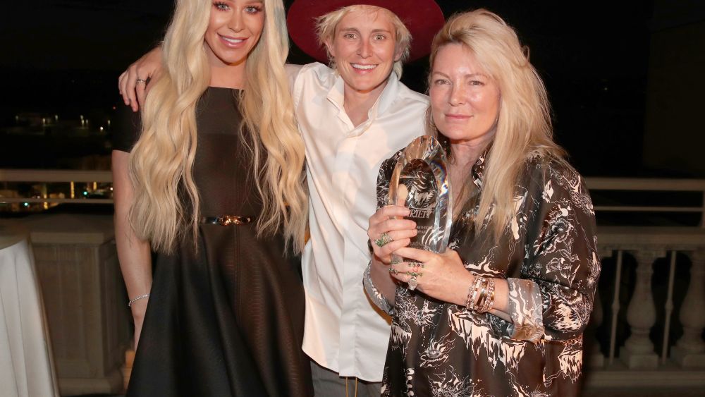 Gigi Gorgeous, Ariadne Getty and Nats GettyVariety's Philanthropist of the Year Dinner, Inside, Los Angeles, USA - 30 Jul 2019