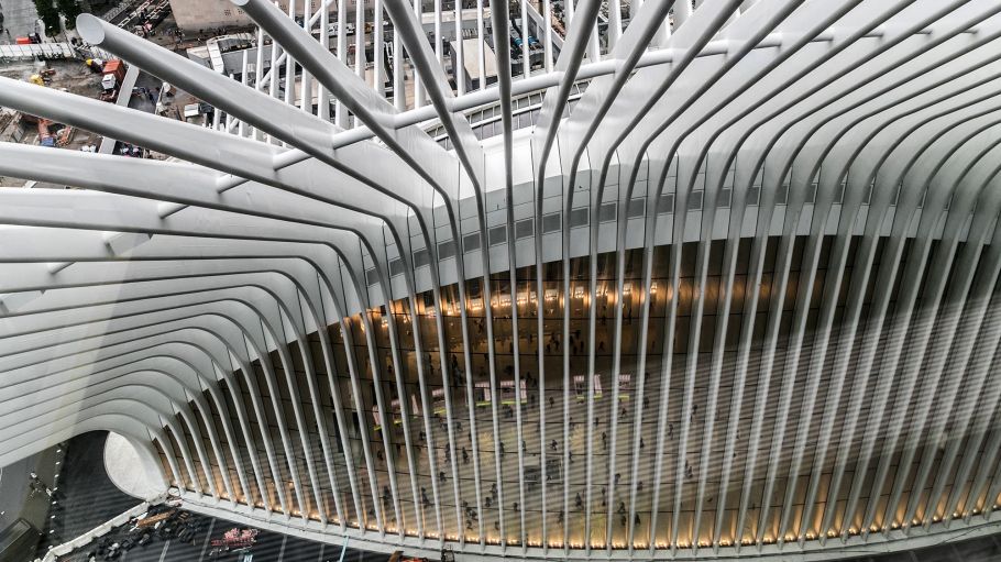 The Oculus tranist hub.