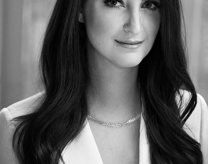 Micaela Erlanger in Platinum Born jewelry.