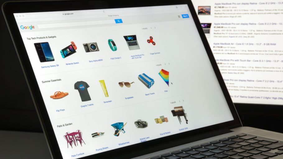 Google Shopping pulls together a curated selection of products based on web shoppers' search patterns.
