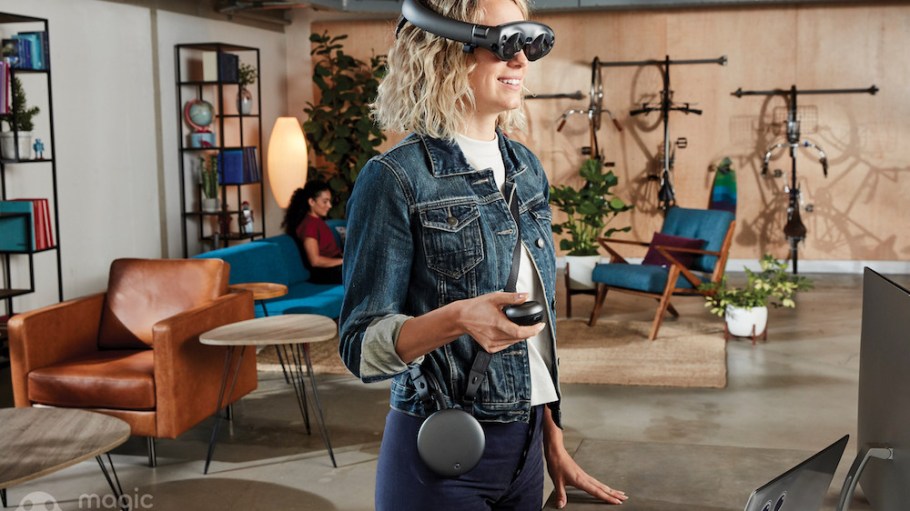 magic leap virtual reality headset to combine with CGTrader's 3-d models for shopping experience