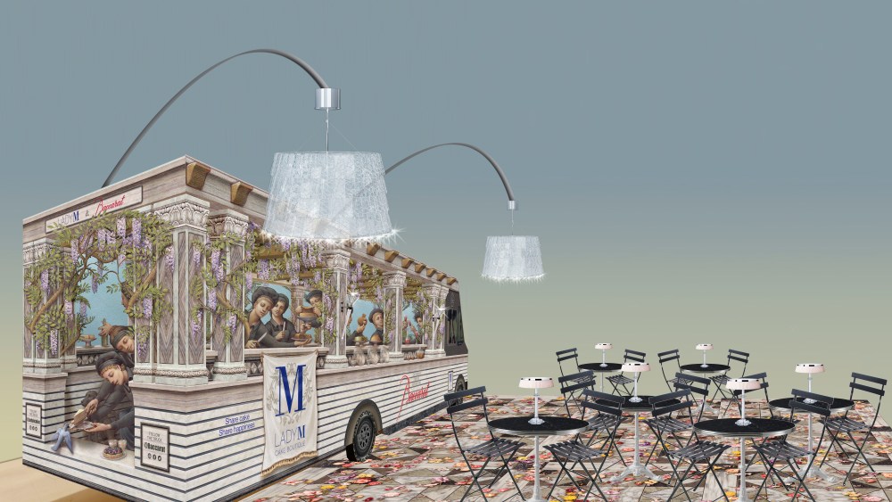 Baccarat Has a Taste for Lady M's Mille Crêpe