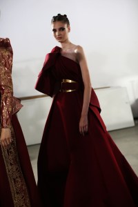 Backstage at Elie Saab Haute Couture Fall 2019, photographed in Paris on July 3rd, 2019.
