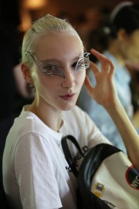 Backstage at Iris Van Herpen  Haute Couture Fall 2019