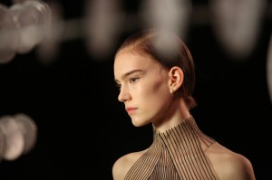 Backstage at Iris Van Herpen  Haute Couture Fall 2019