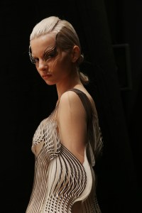 Backstage at Iris Van Herpen  Haute Couture Fall 2019