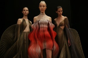 Backstage at Iris Van Herpen  Haute Couture Fall 2019