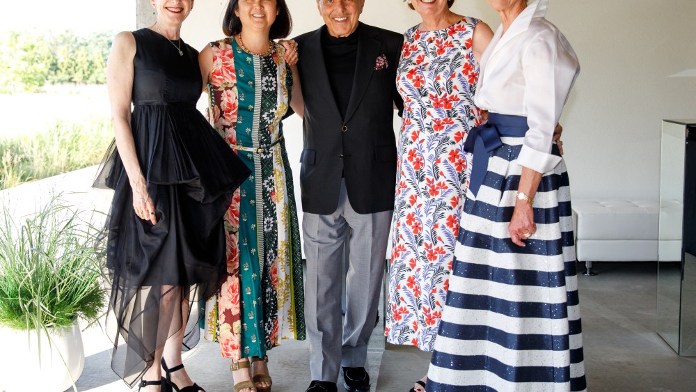 Terrie Sultan, Maya Lin, Leonard Riggio, Louise Riggio, Mary Frank