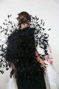 Backstage at Givenchy Couture Fall 2019