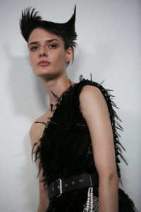 Backstage at Givenchy Couture Fall 2019