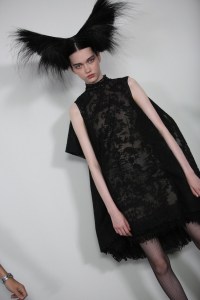 Backstage at Givenchy Couture Fall 2019
