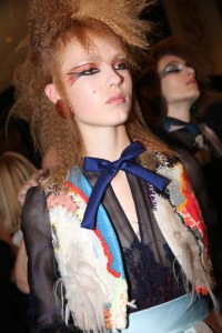 Backstage at Viktor & Rolf Couture Fall 2019