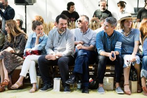 Jean-François Piège in the front row