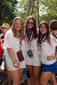 Krista Hudzikiewizz, Madelyn Seder, and Alicia Bibi