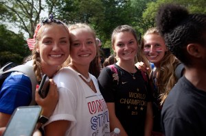 Sydney Zimmerman, Andrea Pezick, Kerstin Axe, and Cameron Gabula
