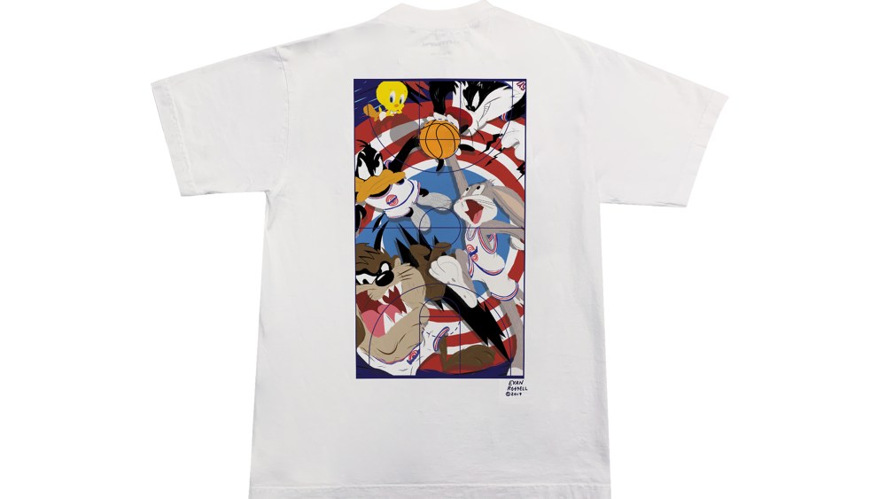 The Tune Squad mural T-shirt