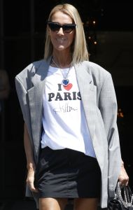 Celine DionCeline Dion out and about, Haute Couture Fashion Week, Paris, France - 03 Jul 2019Wearing Vetements