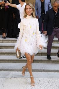 Celine Dion in the front rowValentino show, Fall Winter 2019, Haute Couture Fashion Week, Paris, France - 03 Jul 2019Wearing Valentino