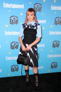 Maisie Williams
Entertainment Weekly Party, Arrivals, Comic-Con International, San Diego, USA - 20 Jul 2019
Wearing Prada Same Outfit as catwalk model *10053275bg and  Rita Ora and Yara Shahidi and Quavo