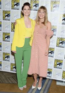 Melissa Benoist and Chyler Leigh
'Supergirl' TV show photocall, Comic-Con International, San Diego, USA - 20 Jul 2019