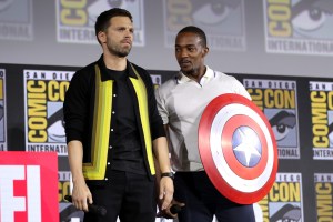 Sebastian Stan and Richard MaddenMarvel Studios panel, Comic-Con International, San Diego, USA - 20 Jul 2019
