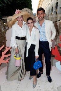 Christina Zeller, Olivia Palermo and Johannes Huebl