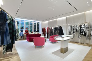 Inside the Champs-Elyses Dior store.