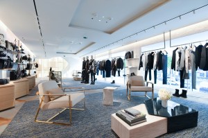 Inside the Champs-Elyses Dior store.