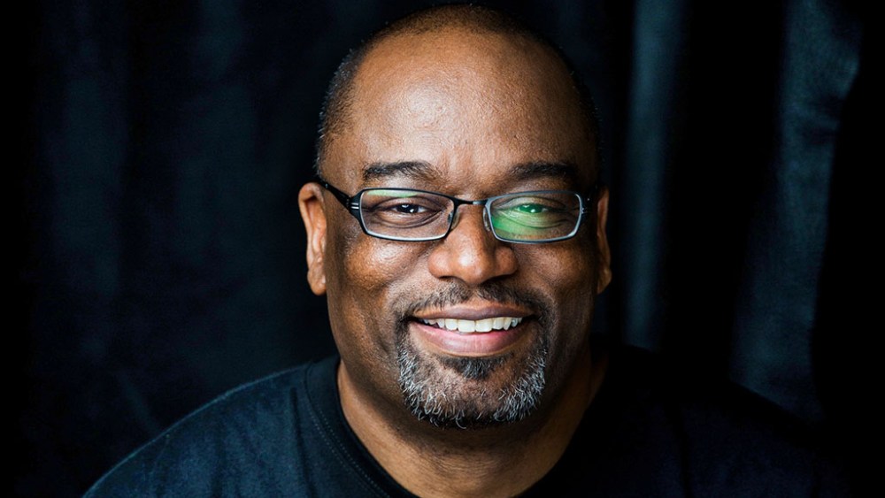 Pensole Footwear Design Academy founder D’Wayne Edwards poses for a portrait, in Portland, on Friday, Aug. 15, 2014. Sneaker Design CompetitionSneakersVarious/Portland, OR, USA8/15/2014X158590 TK5Credit: Marcus Yam