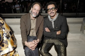 Haider Ackermann and Luca Guadagnino