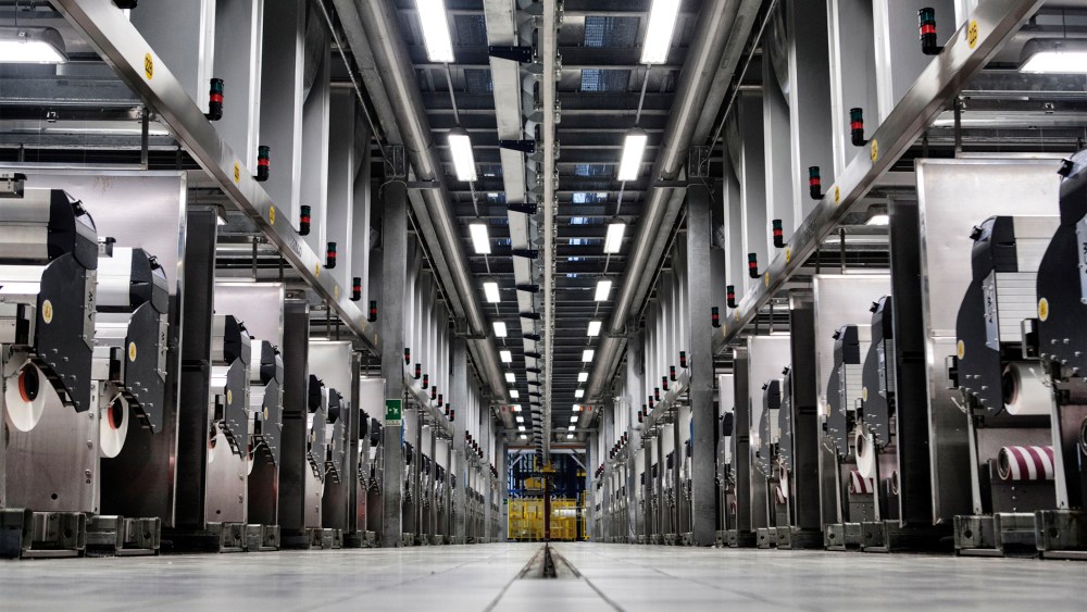 Fulgar's nylon 6.6 spinning plant.