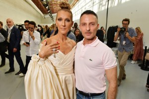 Celine Dion and Alexandre Vauthier