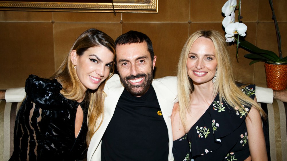 Bianca Brandolini D'Adda, Giambattista Valli and Lauren Santo Domingo
