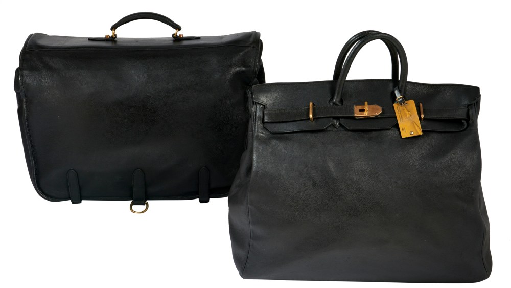 The two bags owned by Jane Birkin and Serge Gainsbourg
