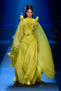 Cindy Bruna on the catwalk