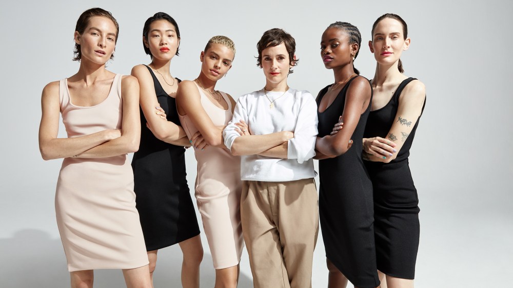 A look from Karla Welch's collaboration with Express/