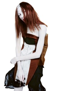 An image from Rick Owens new book featuring photographs by Danielle Levitt.
