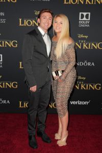Daryl Sabara and Meghan Trainor
'The Lion King' film premiere, Arrivals, Dolby Theatre, Los Angeles, USA - 09 Jul 2019