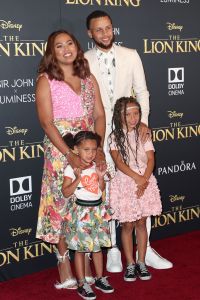 Ayesha Curry, Steph Curry, Ryan Curry and Riley Curry
'The Lion King' film premiere, Arrivals, Dolby Theatre, Los Angeles, USA - 09 Jul 2019