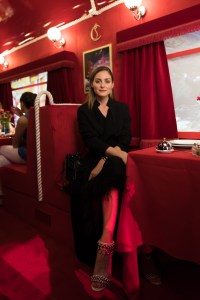 Olivia Palermo attends LouBhoutan Express presentation in Paris + Liu Tianyi