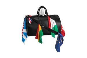 Pieces from Louis Vuitton Fall 2019 Collection, available at the NYC pop-up.