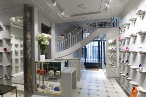 The Manolo Blahnik store in Paris