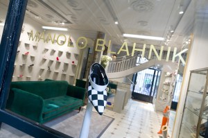 The Manolo Blahnik store in Paris