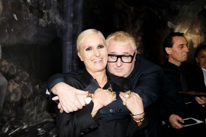 Maria Grazia Chiuri and Alber Elbaz