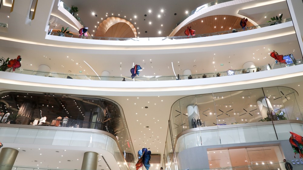 Inside the Iconsiam mall in Bangkok, Thailand.
