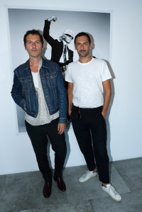 Simon Buret and Olivier Coursier (Aaron)
