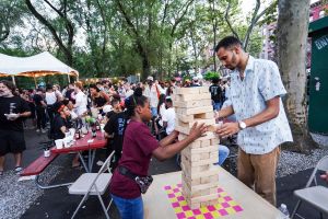 The scene at the Nordstrom x Union Block Party.