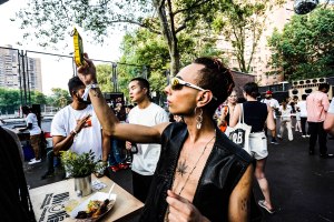 The scene at the Nordstrom x Union Block Party.