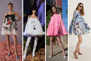 These more playful, cocktail dress alternatives are a more casual update from SpringÕs Òcocktail shakers.Ó