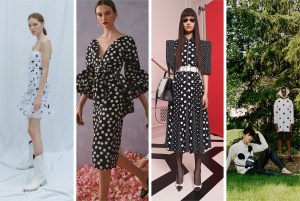 ResortÕs print of the season: polka dots. TheyÕre young, theyÕre graphic, and theyÕre almost exclusively in black-and-white.